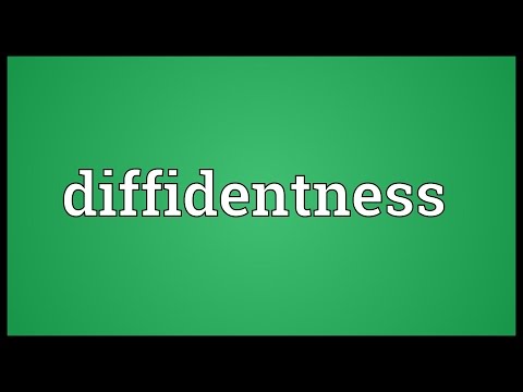 Header of diffidentness