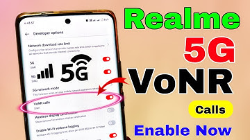 Realme 5G VoNR Call Enable | Realme 5G VoNR Calls kaise On kare | Realme VoNR Call Enable Trick