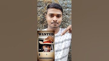 Tutorial filter wanted poster 😈💀 #tutorial #filter #wanted #love #wantedposter #rajpaswan