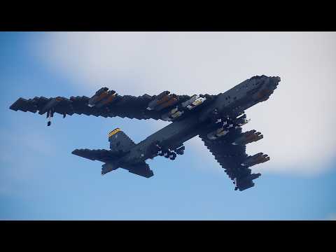 Minecraft ARSENAL 25 B52, B-2, JLTV, CH-53E