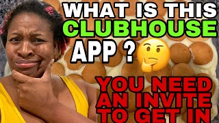 WHAT IS THIS NEW APP “CLUBHOUSE”??? 🤔🤔🤔 I’LL TELL YOU WHILE I MAKE MY BANANA 🍌 PUDDING 😋 screenshot 1