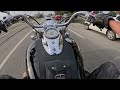 Short Ride with my Yamaha Dragstar Clasic 650 ~ GoPto 12 Black ~ chest mount ~ 4K