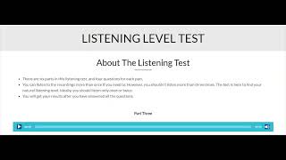 Oxford Online English Reading, Listening, Grammar, Vocabulary Test