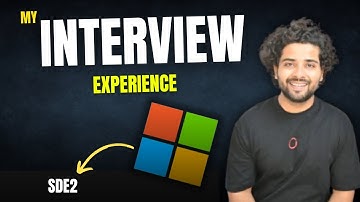 Microsoft SDE2 Hiring Process 2025 | My Interview Experience & Tips to Crack