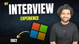 Celebrity Microsoft SDE2 Hiring Process 2025 | My Interview Experience & Tips to Crack Profile