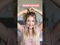 Simple hairstyle for girls #shots #shotfeed #makekeup #viral #makeup #reels #officewearstyle