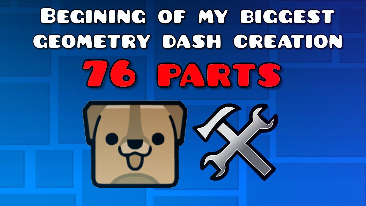 INTRO TO MY NEW GEOMETRY DASH CHALLENGE - YouTube