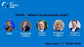 Blue Talk 1: Fuels - where is ammonia now?