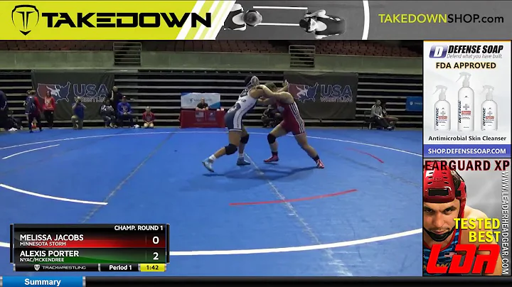WM 63 Melissa Jacobs Minnesota Storm Vs Alexis Por...
