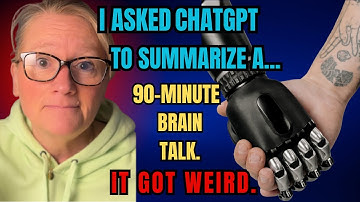 What a 90 Minute Brain Talk Revealed About ChatGPT Scary + Genius
