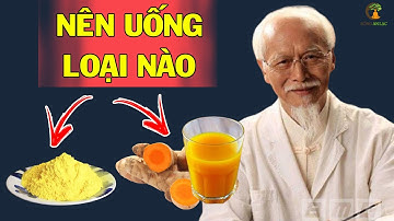 Bột Nghệ Tươi và Tinh Bột Nghệ… Nên Chọn Loại Nào?