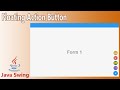 Java Swing - Floating Action Button With JFram