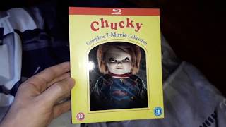 Chucky Complete 7 Movie Collection UK blu ray release 2017 - HD unboxing