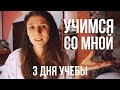 3 ДНЯ УЧЕБЫ со МНОЙ