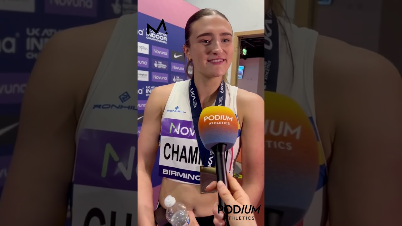 Abi Pawlett 60mH British Indoor Champion