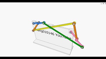 Bracing for inverse parallelogram linkage 2