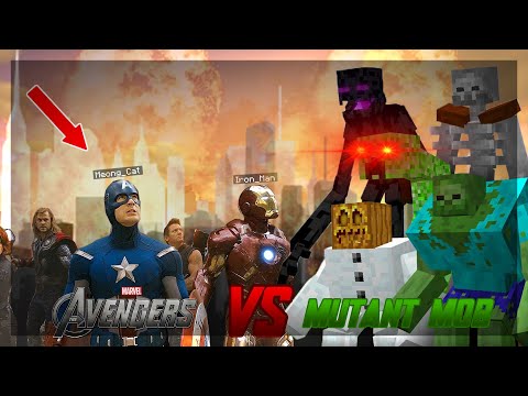 AKU MENJADI SUPERHERO MARVEL MELAWAN PARA ZOMBIE MUTANT UNTUK MENYELAMATKAN KOTA! | MUTANT CREATURES