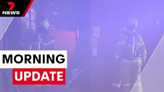 Melbourne factory blaze, Sydney crash chaos, Queensland health crisis | 7NEWS