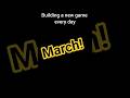 Building a new game every day - March! #gamedev #games #indiedev #indiegames #indiegame #unity3d