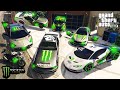GTA 5 ✪ Stealing MONSTER cars with Franklin ✪ (Real Life Cars #124)