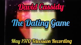 David Cassidy  - The Dating Game (1970 Television Recording)