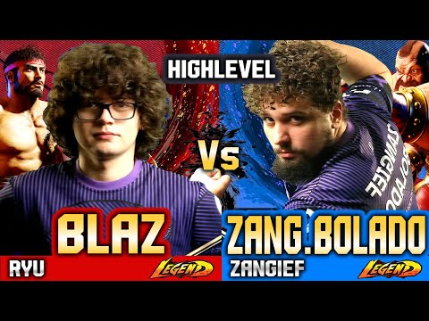 🔥 SF6 (BLAZ vs ZangiefBolado) - Ryu vs Zangief ▰ Street Fighter 6 Gameplay High Level