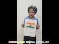 Colour the Flag _ Weekly activity in LKG class