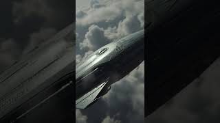 Futuristic Spaceship Animation | AI Generated Art