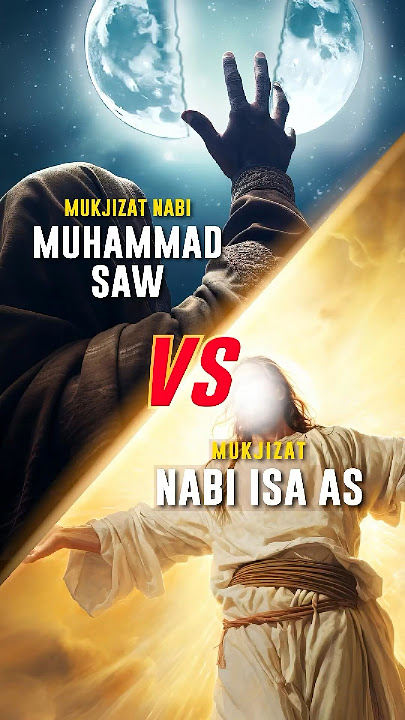 DAHSYATNYA!! Mukjizat Nabi Muhammad SAW VS Nabi Isa AS #mukjizat