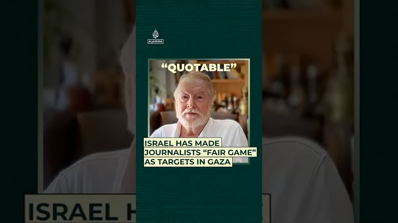 إسرائيل جعلت الصحفيين "هدفاً مشروعاً" في غزة