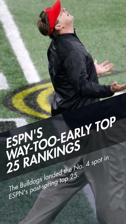 ESPN's Way-Too-Early Top 25 Rankings