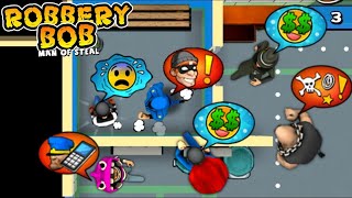 Robbery Bob - Prison vs Robbery Bob 2 Gameplay Walkthrough Ep 117 screenshot 5
