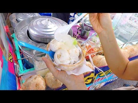 Thailand Vlog: Chatuchak Market "Kae Noodles" & Coconut Ice Cream