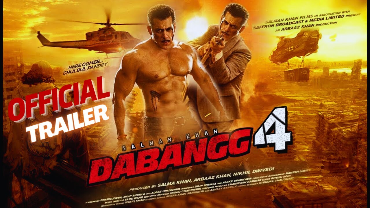 Dabangg 4 - Official Trailer | Salman Khan | Sonakshi Sinha | Atlee | T-Series