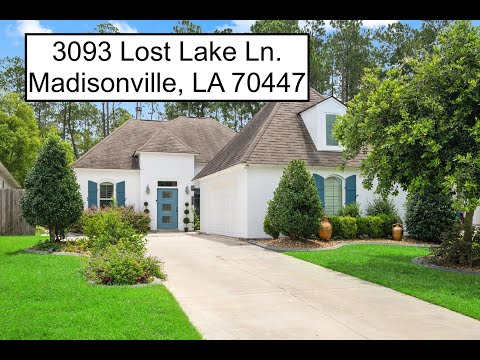 3093 Lost Lake Lane, Madisonville, LA home video tour