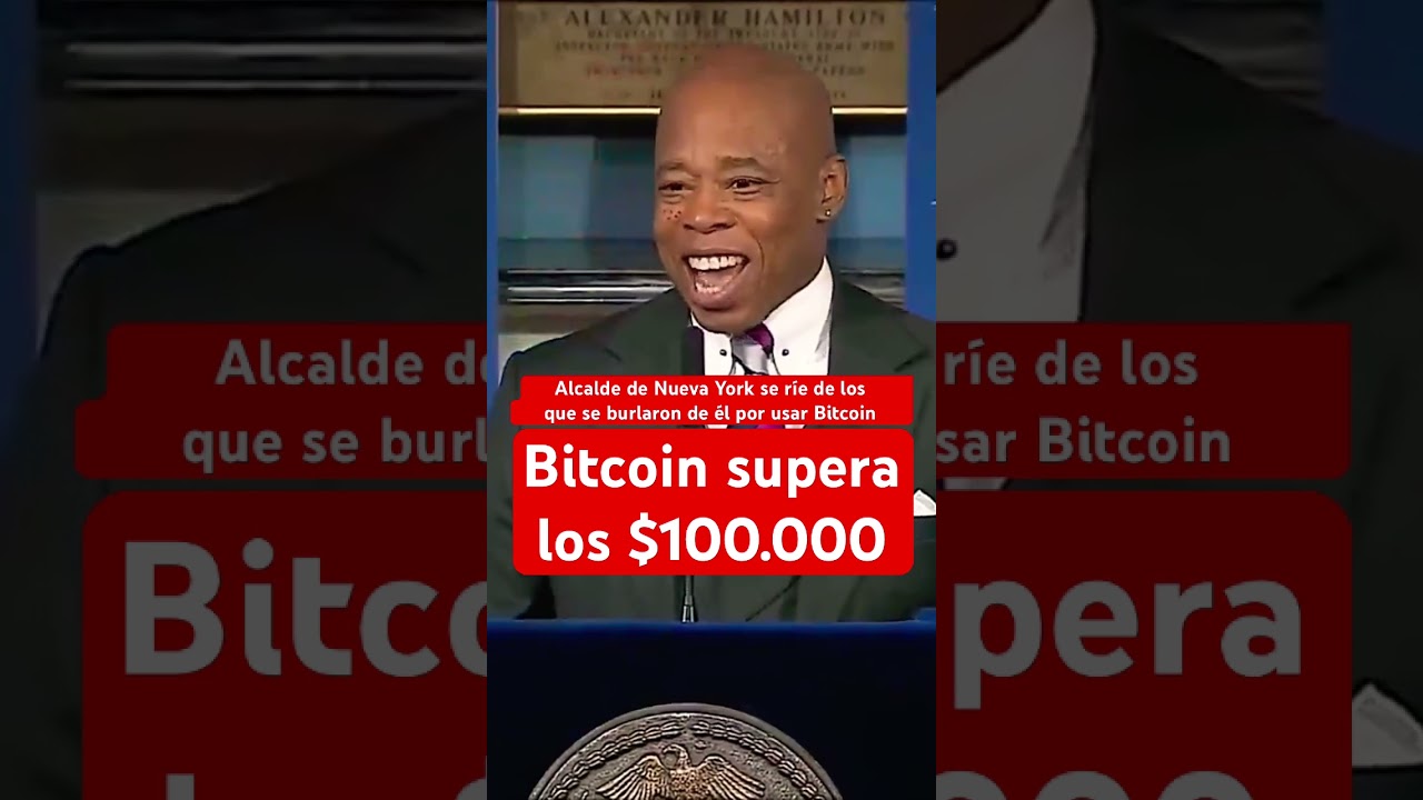 El alcalde de Nueva York se ríe de los que se burlaron antes por usar # Bitcoin. #Máximos #Crypto - YouTube