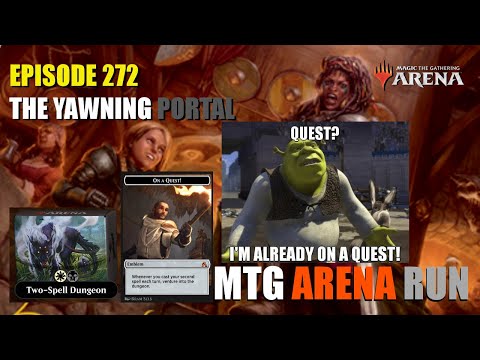 MTG Arena Run: The Yawning Portal Singleton Event with Two-Spell Lurrus