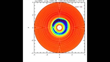 Planet-Disk Interaction and Orbital Migration. Movie 5.