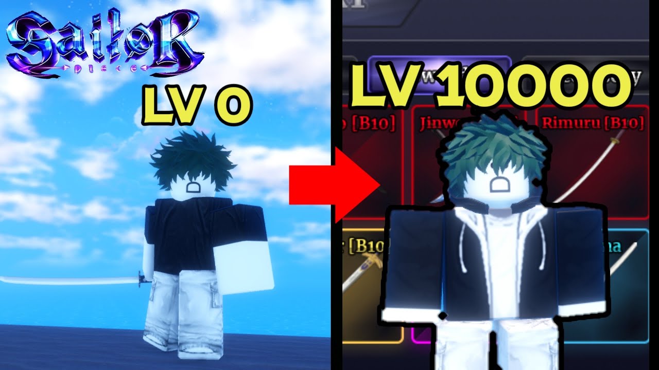 Sailor Piece | 선원조각 0레벨부터 모든검 얻기 #1