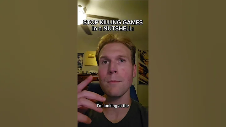 STOP KILLING GAMES in a NUTSHELL #shorts thumbnail