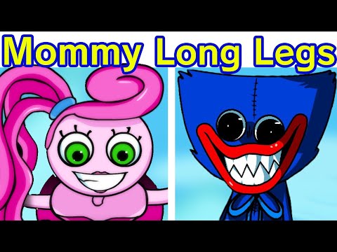Friday Night Funkin&rsquo; VS Mommy Long Legs FULL WEEK + Huggy Wuggy (FNF Mod) (Poppy Playtime Chapter 2)