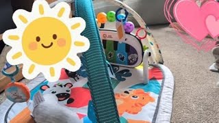Loved this fun musical, sensory mat for baby and toddlerBaby Einstein 4-in-1 Kickin Tunes Play Gym,