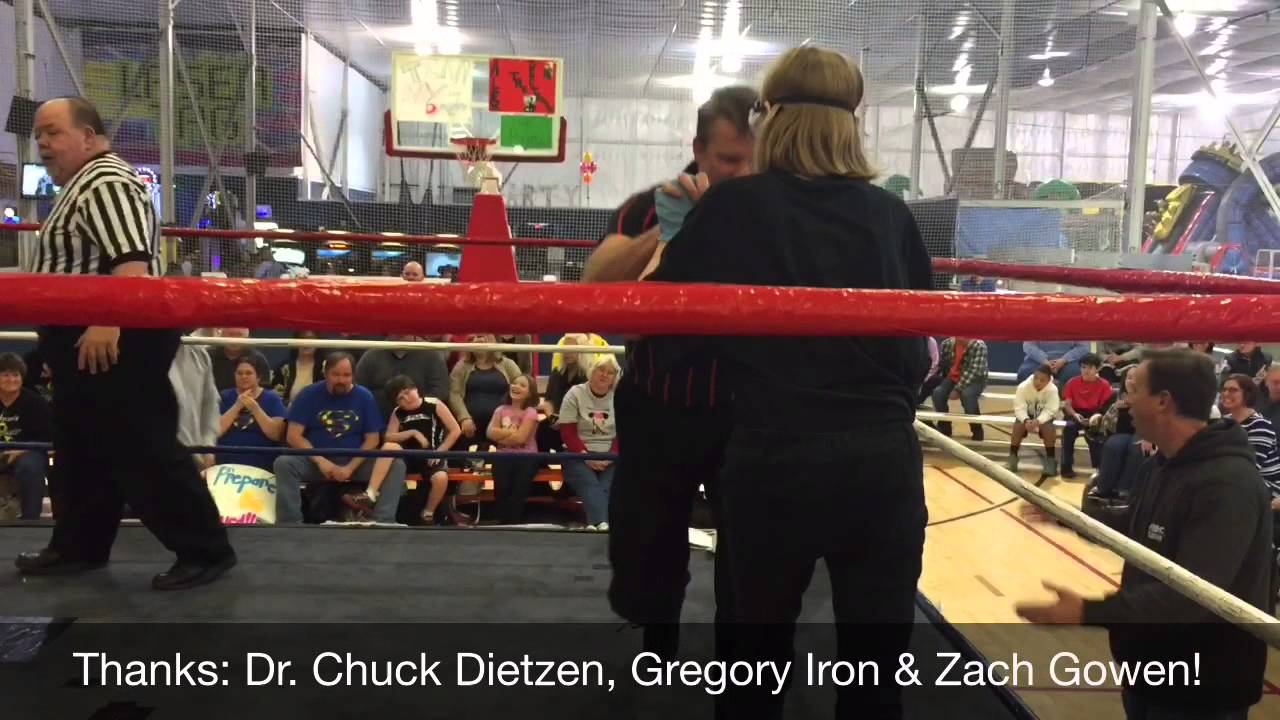 My girl, The Mad Scientist, vs The Handicapped Heroes & Dr Doom