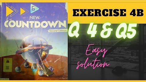 New Countdown class 6 Exercise 4b Q 4,5 Complete Solution| Maths Easy Solutions | How to find LCM