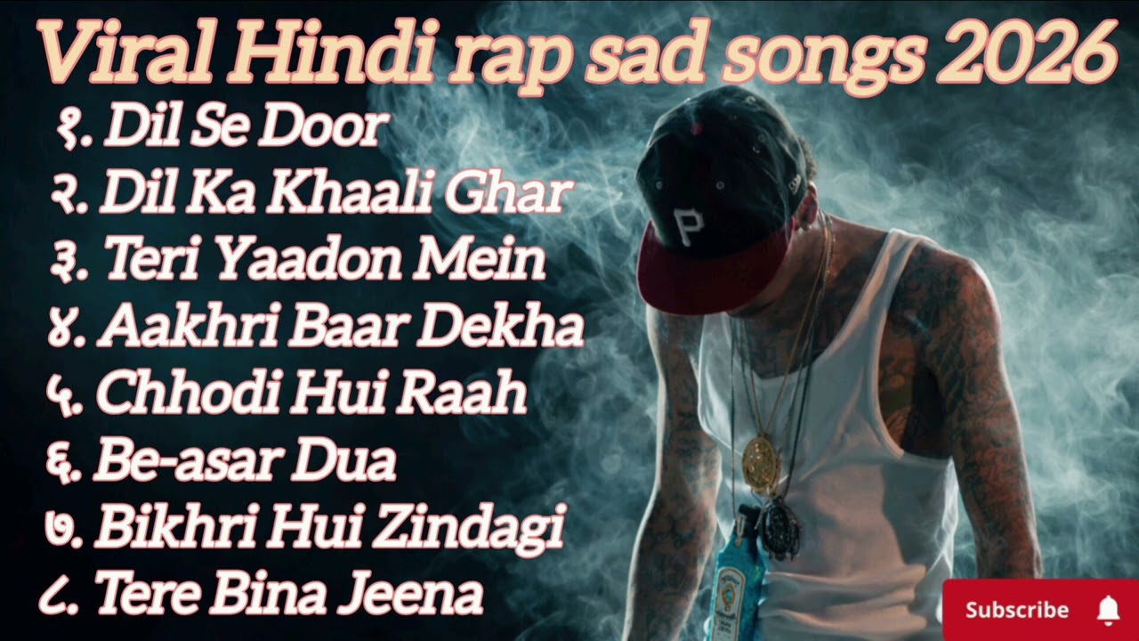 Viral Hindi rap sad songs/nonstop emotional best sad rap songs playlist 