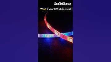 WiFi-Controlled LED Strip with LDR Sensor | Smart Reactive Lighting DIY! #arduino #arduinodiy