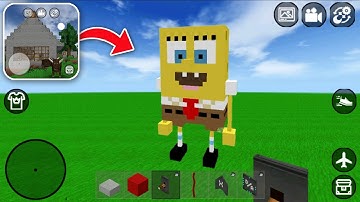 How to SPAWN SPONGE BOB in MINI BLOCK CRAFT 3D