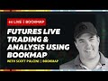 Live: ES Futures Order Flow, GEX Levels & Reversion Trading With Bookmap | Scott Pulcini