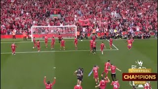 Liverpool Crowned Premier League Champions 2024/25 | Goals, Celebrations & Reactions
