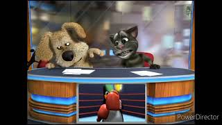 Talking Tom & Ben News Fight Green Screen Por Luis Fernando Thq Crossover